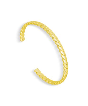 Crossed Bangle