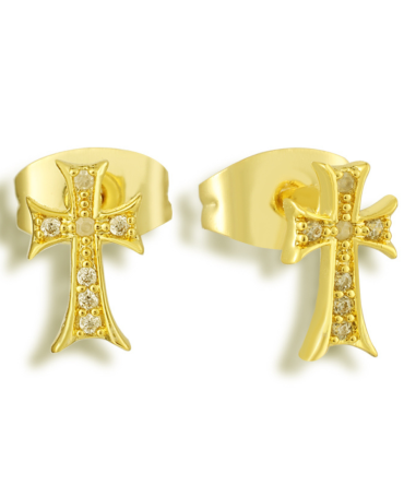 Crossed Earrings