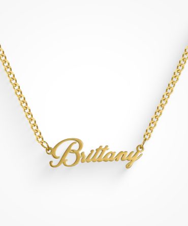 Custom/Personalized Nameplate Curb Necklace