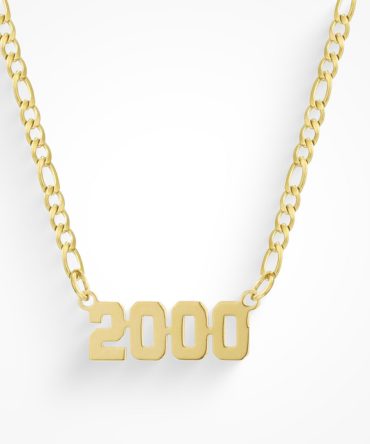 Custom/Personalized Number Nameplate Necklace