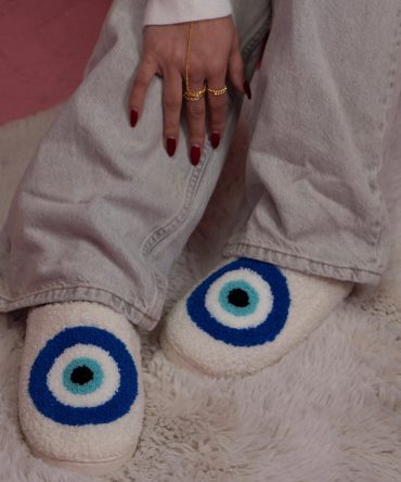 Evil Eye Slippers