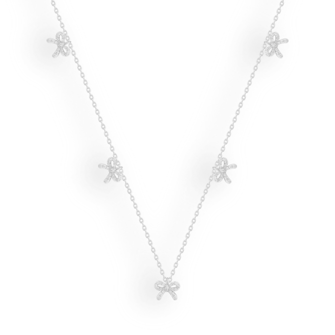 Gilded Bow Necklace - Image 5