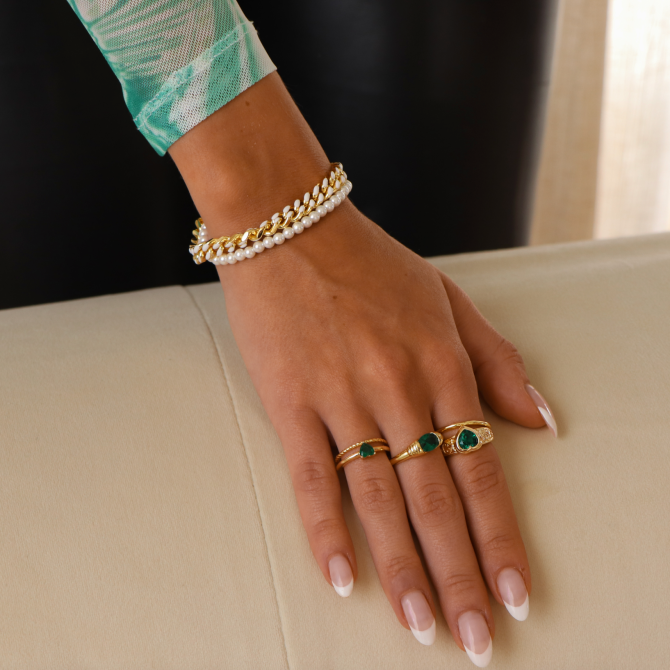 Girly Pearly Bracelet - Image 6