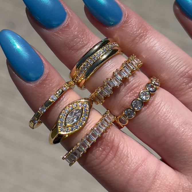 Golden Eye Ring - Image 2