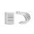 Silver STAINLESS STEEL WATERPROOF