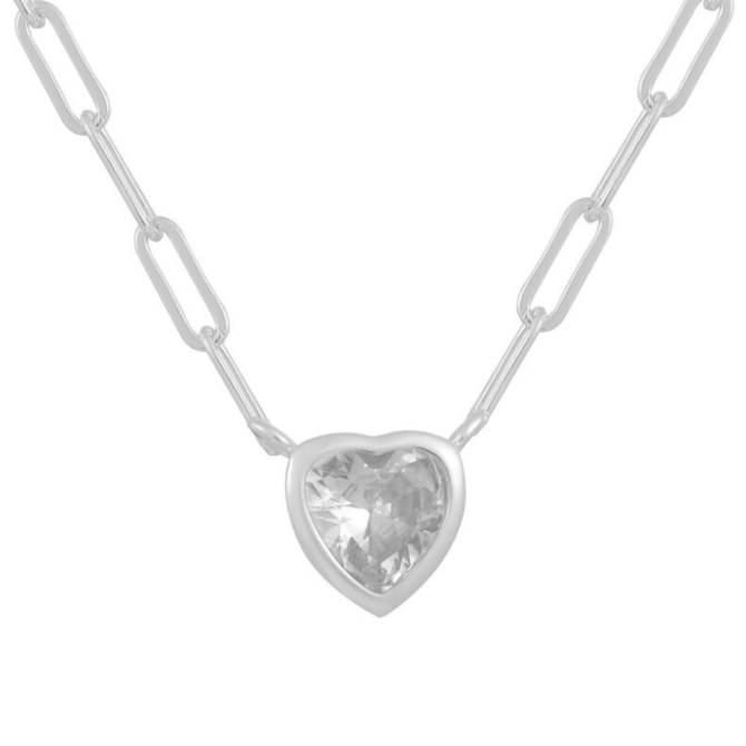 Heart in Chains Necklace - Image 5