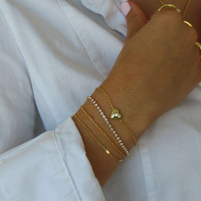 Heart of Gold Bracelet - Image 2