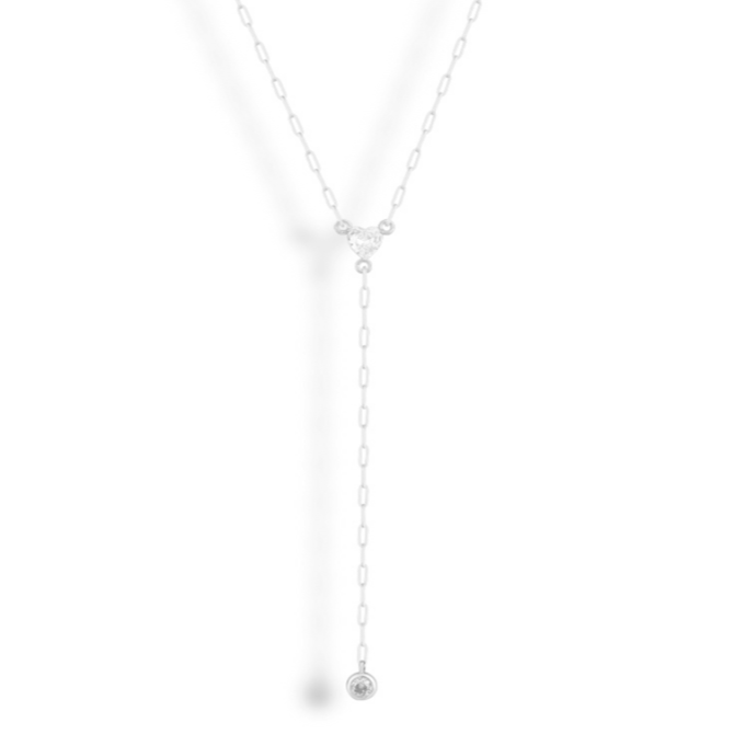 Heart of Stone Lariat Necklace - Image 4