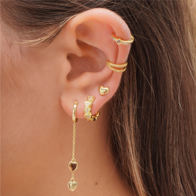 Hearts All Around Earrings - Image 2