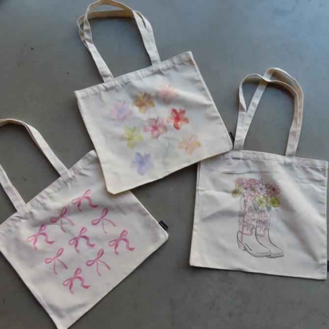 Hibiscus Tote Bag - Image 2