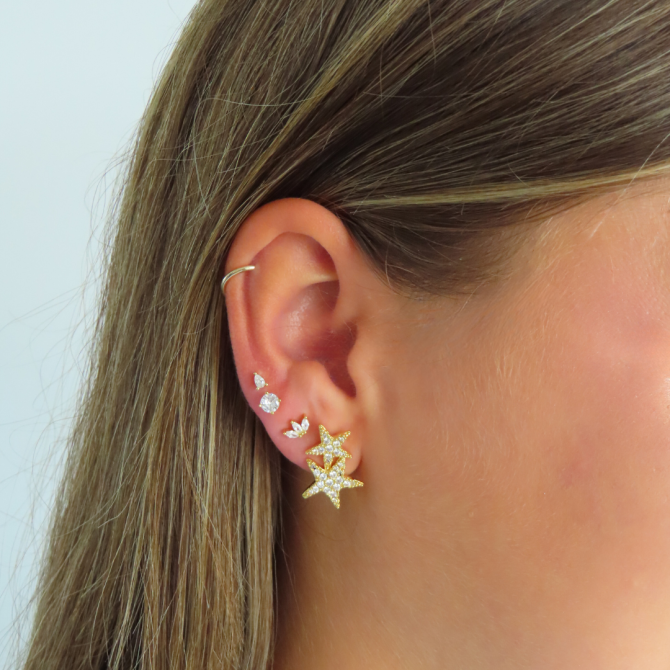 Hidden in the Sand Earrings - Image 2