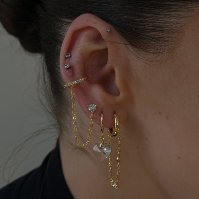 Hooked On You Earring/Earcuff - Image 2