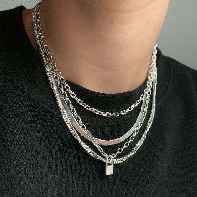 Keep Me Lock Necklace - Image 2