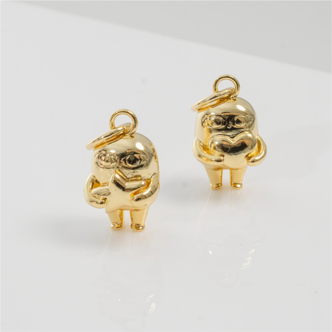 Ketnipz Bean Heart Charm - Image 3