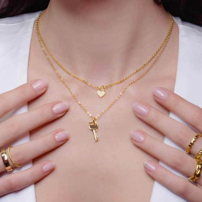 Key To My Heart Necklace - Image 3
