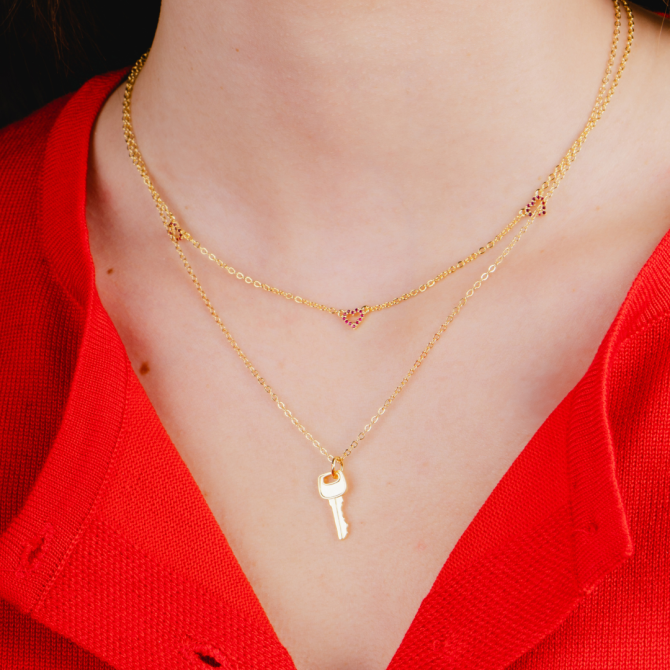 Key To My Heart Necklace - Image 2