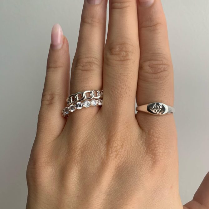Leave Me Alone Ring - Image 4