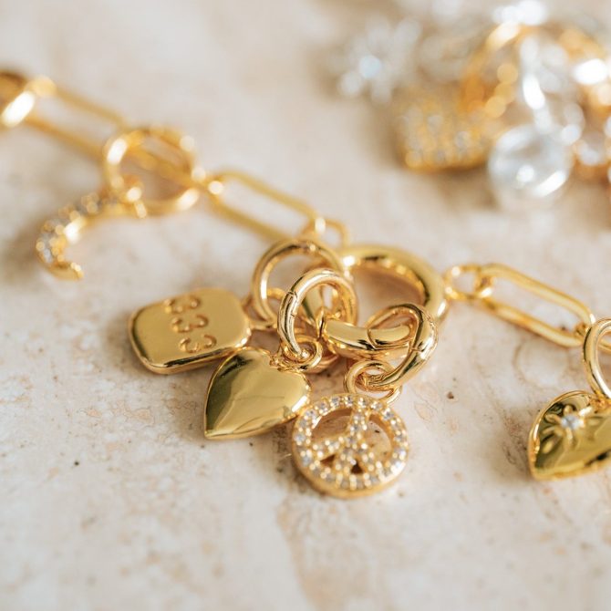 Linked Together Charm Necklace - Image 5
