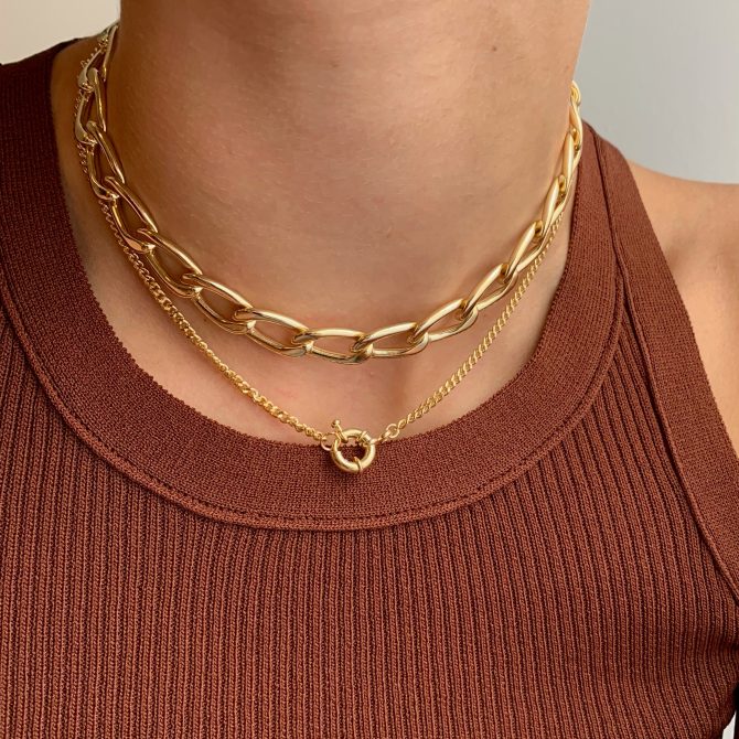 Locked In The Loop Necklace - Image 2