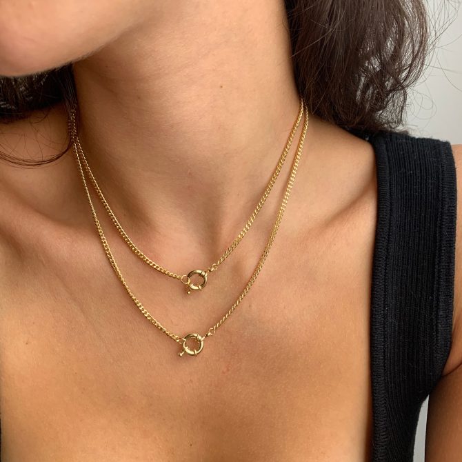 Locked In The Loop Necklace - Image 3