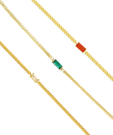 Gem Bar Bracelet