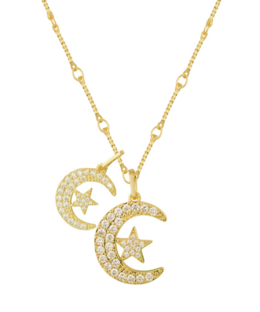 Star and Crescent Necklace