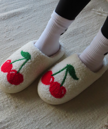 Sweet Cherry Slippers