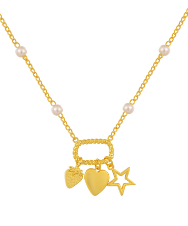 Sweet Strawberry Necklace