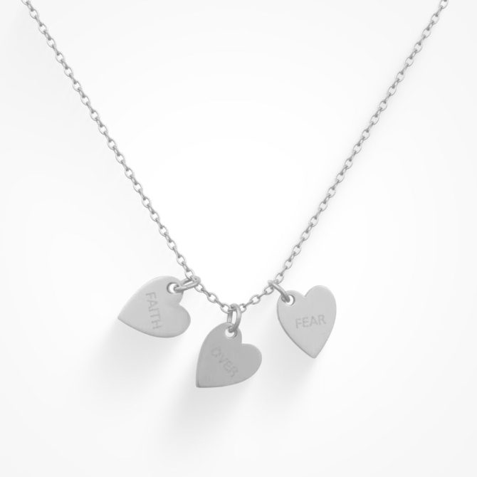 Faith Over Fear Necklace - Image 6