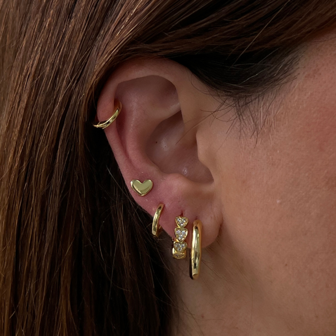 Hearts All Around Earrings - Image 5