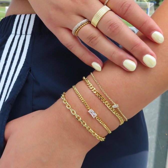 Gem Bar Bracelet - Image 2