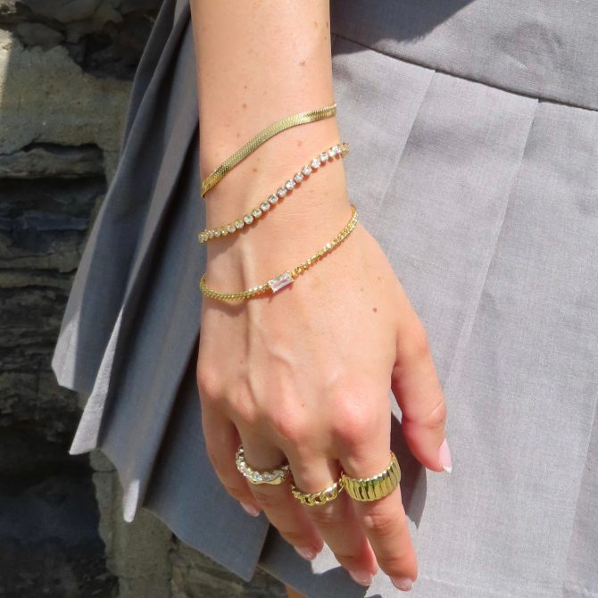 Gem Bar Bracelet - Image 5